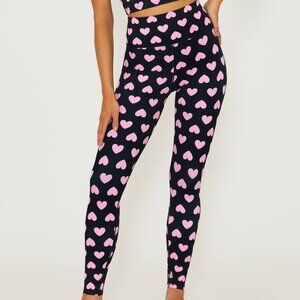 Beach Riot Piper Legging Love Heart